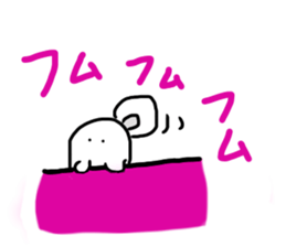 cute something like goast sticker #11700575