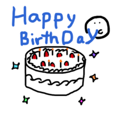 cute something like goast sticker #11700583