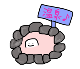 cute something like goast sticker #11700584