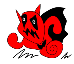 Rex The Little Devil Emotion sticker #11700721