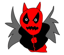 Rex The Little Devil Emotion sticker #11700731
