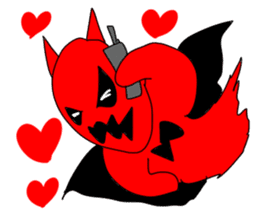 Rex The Little Devil Emotion sticker #11700732