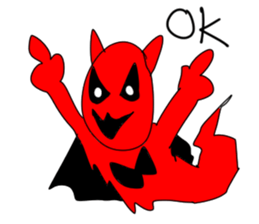 Rex The Little Devil Emotion sticker #11700741