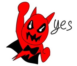 Rex The Little Devil Emotion sticker #11700743