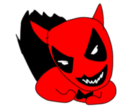 Rex The Little Devil Emotion sticker #11700751