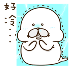 My name is Pange, I am a cute seal ! sticker #11701324