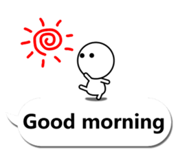 Simple40(Good morning) sticker #11702178