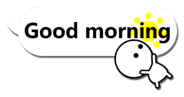 Simple40(Good morning) sticker #11702182