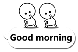 Simple40(Good morning) sticker #11702201