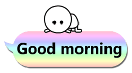 Simple40(Good morning) sticker #11702206