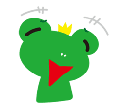 Cute Frog Prince GwahGwah sticker #11702585