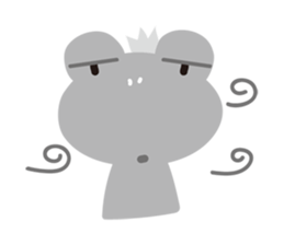 Cute Frog Prince GwahGwah sticker #11702588