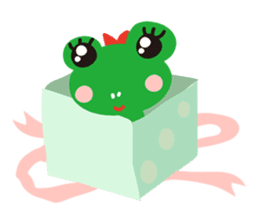 Cute Frog Prince GwahGwah sticker #11702603