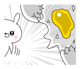 Of rabbit-like invective sticker #11703287