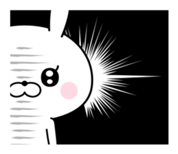 Of rabbit-like invective sticker #11703298
