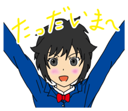 friend girl sticker #11703342