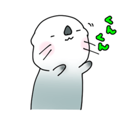 YURU-I sea otter2 sticker #11703386