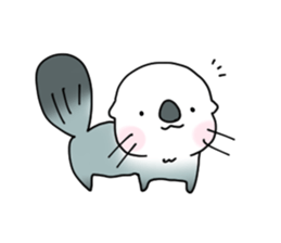 YURU-I sea otter2 sticker #11703388