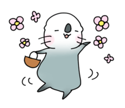 YURU-I sea otter2 sticker #11703395