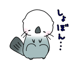 YURU-I sea otter2 sticker #11703406