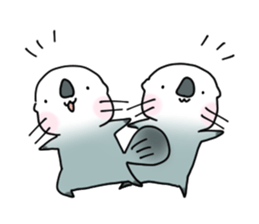 YURU-I sea otter2 sticker #11703410
