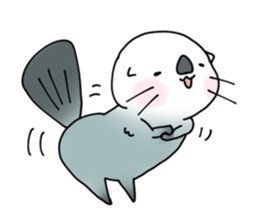 YURU-I sea otter2 sticker #11703417