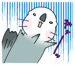 YURU-I sea otter2 sticker #11703420