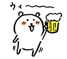 joke bear summer sticker #11703810