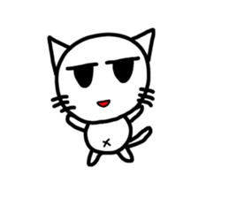 Nekojito(simple) sticker #11704186