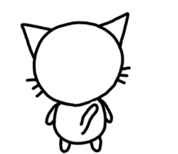 Nekojito(simple) sticker #11704208