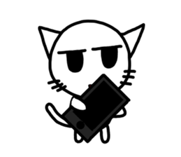Nekojito(simple) sticker #11704218