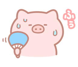 Honobono Butatan2 sticker #11704419