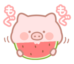 Honobono Butatan2 sticker #11704422