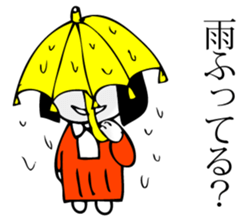 Hanako who is Showa 4. sticker #11704509