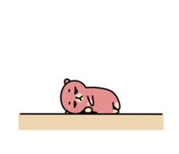Sleepy bear 2 sticker #11704729