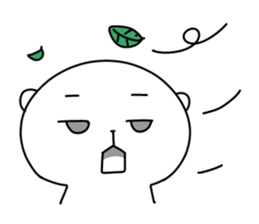 Sleepy bear 2 sticker #11704731