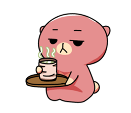 Sleepy bear 2 sticker #11704734