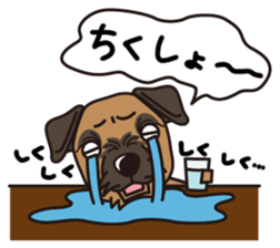 iinu - Border Terrier sticker #11704779