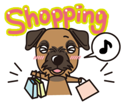 iinu - Border Terrier sticker #11704783