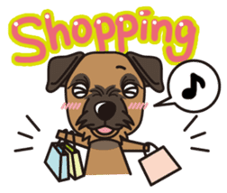 iinu - Border Terrier sticker #11704783
