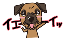 iinu - Border Terrier sticker #11704793