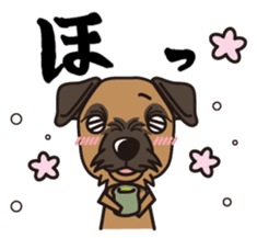 iinu - Border Terrier sticker #11704803