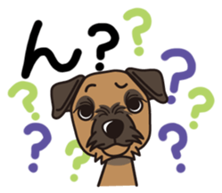 iinu - Border Terrier sticker #11704819