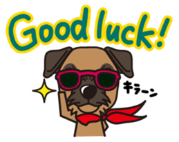 iinu - Border Terrier sticker #11704831