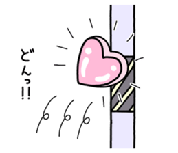 Rabbit ribbon. sticker #11705266