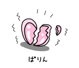 Rabbit ribbon. sticker #11705267