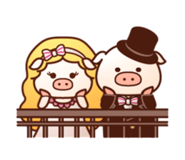 Mr. Gentle-Bu and Ms. Buri-Madonna sticker #11705317