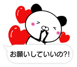 Mollycoddle Panda_3 sticker #11705342