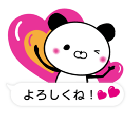 Mollycoddle Panda_3 sticker #11705343