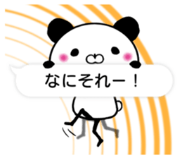 Mollycoddle Panda_3 sticker #11705346